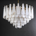 Alabaster Anne Foyer Art Chandelier - Camilalamps - alaba-1107-1D 31.-12