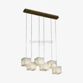 Alabaster Box Linear Chandelier - Camilalamps - alaba-11607-16 hea-1White-11