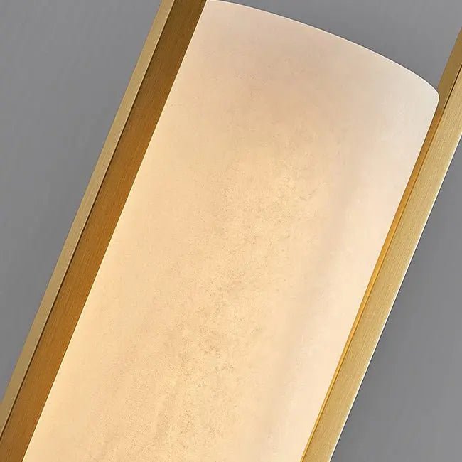 Alabaster Brass Pendant Dining Room - Camilalamps - CA - PEN256254