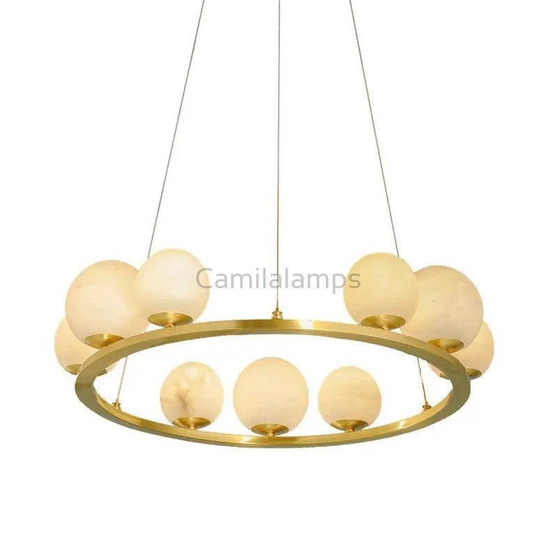 Alabaster Chandeliers Spain Dining Room - Camilalamps - Alaba - 1370 - 31.49 - 2