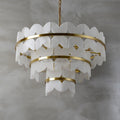 Alabaster Cloudscape Chandelier with 1/2 layer - Camilalamps - Alaba - 1709 - 3 lay - 7
