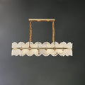 Alabaster Cloudscape Chandelier with 1/2 layer - Camilalamps - alaba-11709-11 lay-18