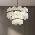 Alabaster Cloudscape Chandelier with 1/2 layer - Camilalamps - Alaba - 1709 - 2 lay - 5
