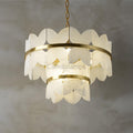 Alabaster Cloudscape Chandelier with 1/2 layer - Camilalamps - Alaba - 1709 - 2 lay - 6