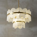 Alabaster Cloudscape Chandelier with 1/2 layer - Camilalamps - alaba-11709-12 lay-16