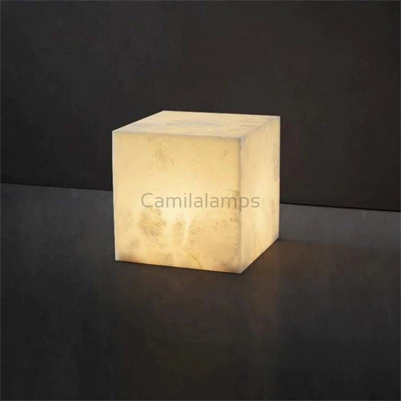 Alabaster Cubic Linear Chandelier - Camilalamps - alabas-100651