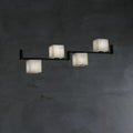 Alabaster Cubic Linear Island Chandelier - Camilalamps - CAM - ALB - 2
