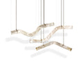 Alabaster Curved Chandelier - Camilalamps - alabaster-100821