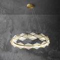 Alabaster Diamond Shaped Modern Chandelier - Camilalamps - alaba-11371-123.62-11