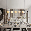 Alabaster Global Linear Chandelier L40