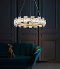 Alabaster Halo Chandelier 23.6''31.5'' - Camilalamps - alaba-11860-1Codel-1Brass-13