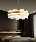 Alabaster Halo Chandelier 23.6''31.5'' - Camilalamps - alaba-11860-1Codel-1Brass-13