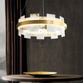 Alabaster Halo Chandelier 23.6''31.5'' - Camilalamps - alaba-11860-1Codel-1Brass-13