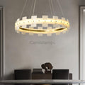 Alabaster Halo Chandelier 23.6''31.5'' - Camilalamps - alaba-11860-1Codel-1Brass-13