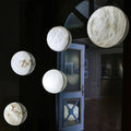 Alabaster Hemisphere Wall Sconce 5.9