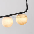 Alabaster Linear 5 Lights Chandelier - Camilalamps - CaC-1aLB-11