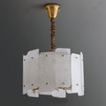 Alabaster Lorry Round Chandelier 20