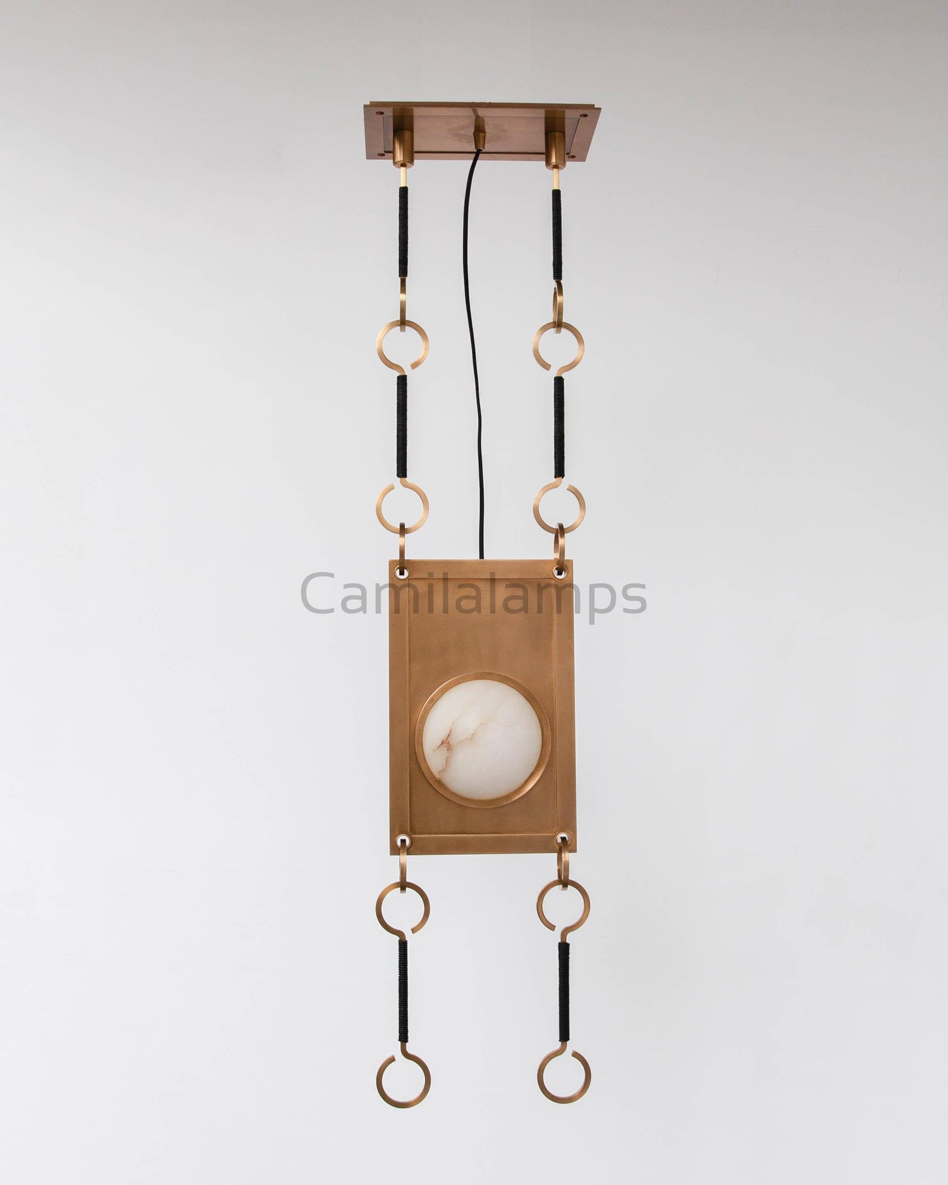 Alabaster Mina Pendant - Camilalamps - CA - Min - 702