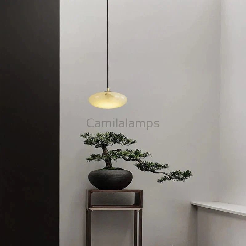 Alabaster Modern Cloud Pendant Light - Camilalamps - CAM - ALB - 1440
