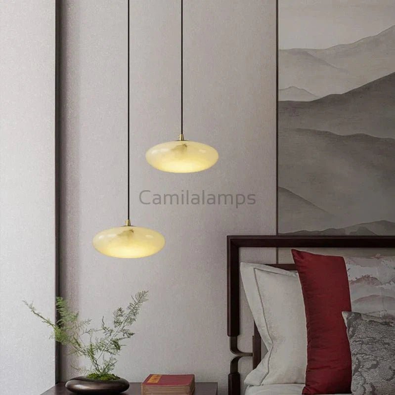 Alabaster Modern Cloud Pendant Light - Camilalamps - CAM - ALB - 1440