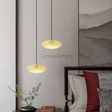 Alabaster Modern Cloud Pendant Light - Camilalamps - CAM - ALB - 1440
