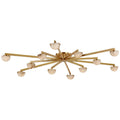 Alabaster Modern Large Staggered Arm Flush Mount - Camilalamps - CAM - P096