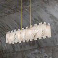 Alabaster Modern Rectangular Dining Room Chandeliers - Camilalamps - alaba-11366-1-11