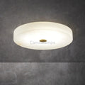 Alabaster Round Led Flushmount 11.8