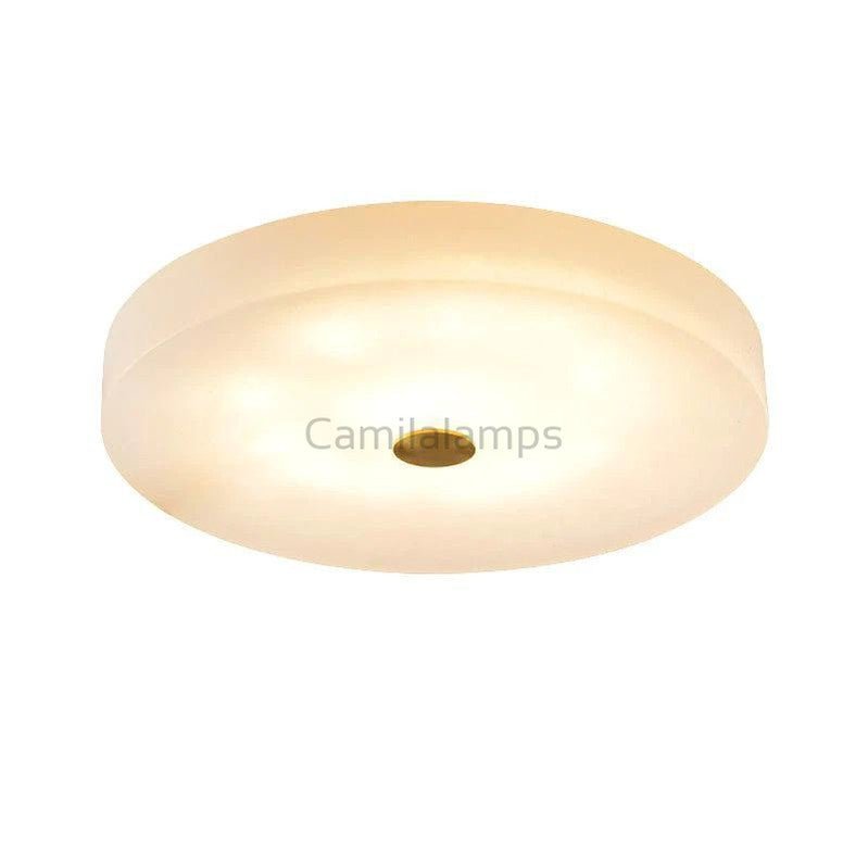 Alabaster Round Led Flushmount 11.8" 15.7" 19.7" - Camilalamps - Alaba - 325