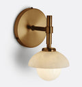 Alabaster Shade Greenwich Wall Sconce - Camilalamps - CAARHWS - 2561811