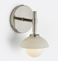 Alabaster Shade Greenwich Wall Sconce - Camilalamps - CAARHWS - 2561816
