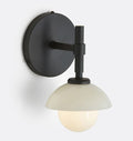 Alabaster Shade Greenwich Wall Sconce - Camilalamps - CAARHWS - 2561813
