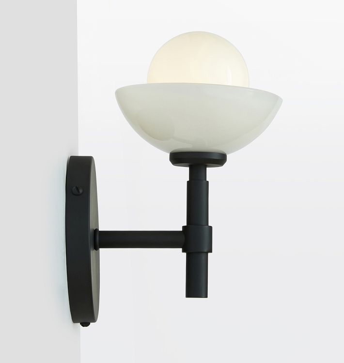 Alabaster Shade Greenwich Wall Sconce - Camilalamps - CAARHWS - 2561813