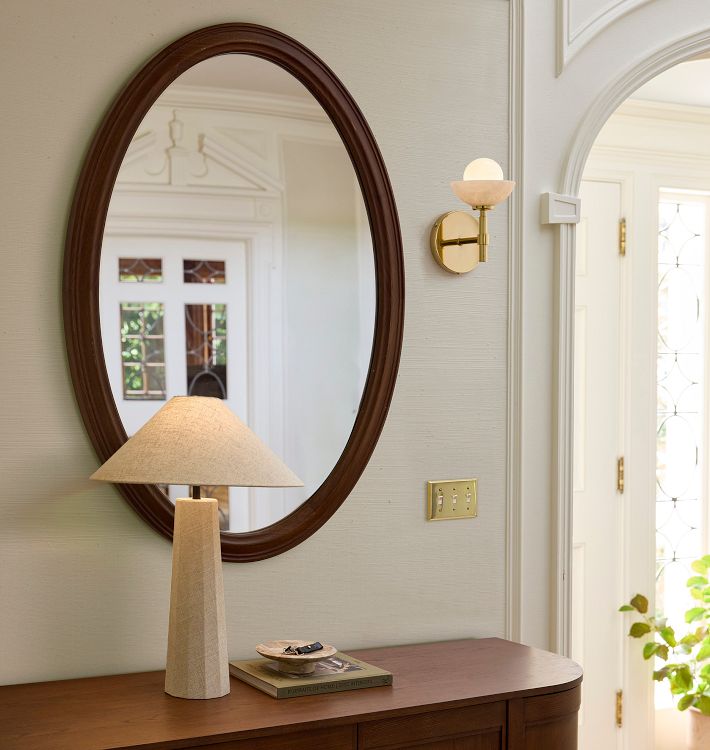 Alabaster Shade Greenwich Wall Sconce - Camilalamps - CAARHWS - 2561814