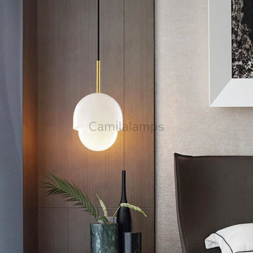 Alabaster Simple Bedside Pendant Light - Camilalamps - CA - 8556783 - 33