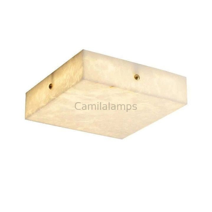 Alabaster Square Flushmount - Camilalamps - CA - AL2023 - C1091