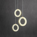 Alabaster Toroid Staircase Pendant Chandelier - Camilalamps - alaba-1479