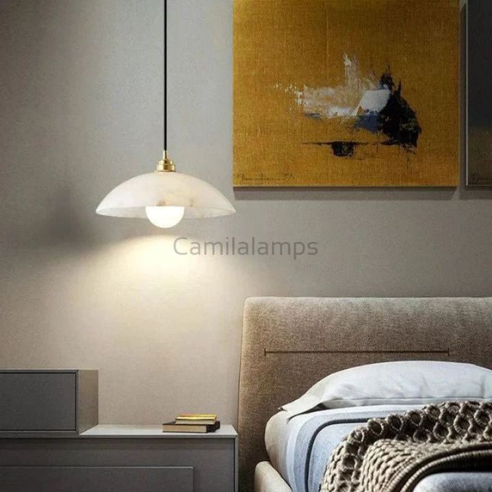 Alabaster Umbrella Pendant - Camilalamps - CA - AL2023 - C1106