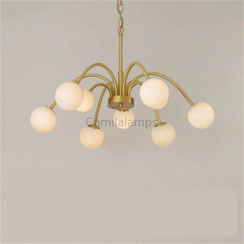Alabaster Vintage Chandelier - Camilalamps - Alaba - 464