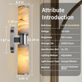 Alabaster Wall Sconce, 22