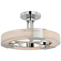 Alabaster Wearstler Covet Medium Ring Semi - Flush Mount - Camilalamps - Alaba - 1345 - Polis - 3