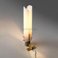 Alen White Glass Shade Table Lamp - Camilalamps - CA - 22164