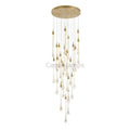 Allure Multi - LED Long Glass Chandelier - Camilalamps - CA - AMLGC - 6