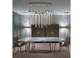 Allure Multi - LED Long Glass Chandelier - Camilalamps - CA - AMLGC - 6