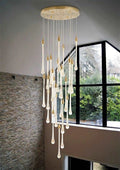 Allure Multi - LED Long Glass Chandelier - Camilalamps - CA - AMLGC - 6