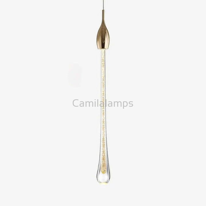 Allure Multi - LED Long Glass Chandelier - Camilalamps - Ca-1aCLGC-11