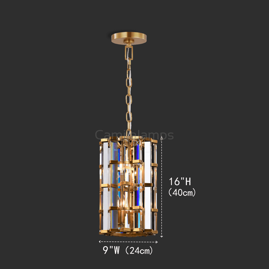 Alobee Cylindrical Pendant - Camilalamps - CA - LI2024 - C5764