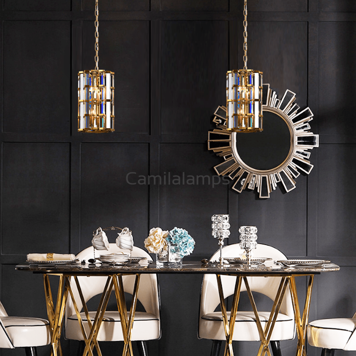 Alobee Cylindrical Pendant - Camilalamps - CA - LI2024 - C5759