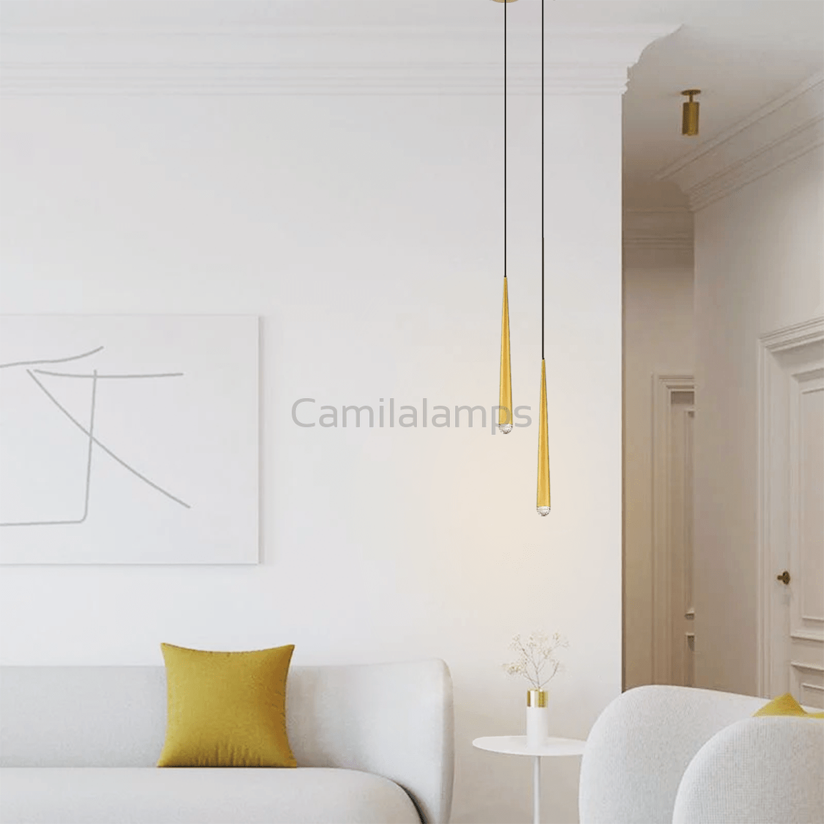 Alren Round Tubular Pendant Chandelier - Camilalamps - CA - LI2024 - C5606