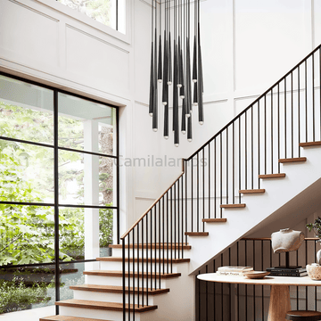 Alren Round Tubular Pendant Chandelier - Camilalamps - CA - LI2024 - C5605